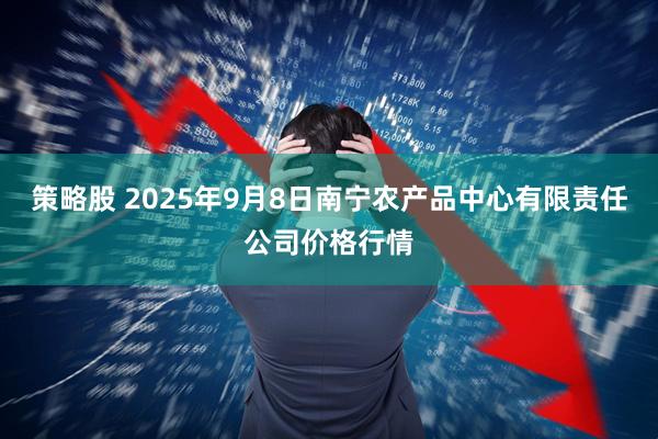 策略股 2025年9月8日南宁农产品中心有限责任公司价格行情