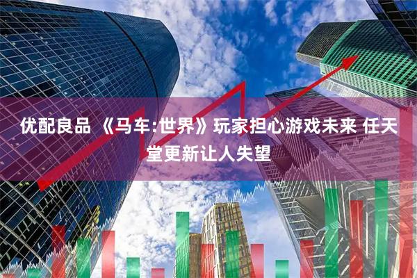 优配良品 《马车:世界》玩家担心游戏未来 任天堂更新让人失望